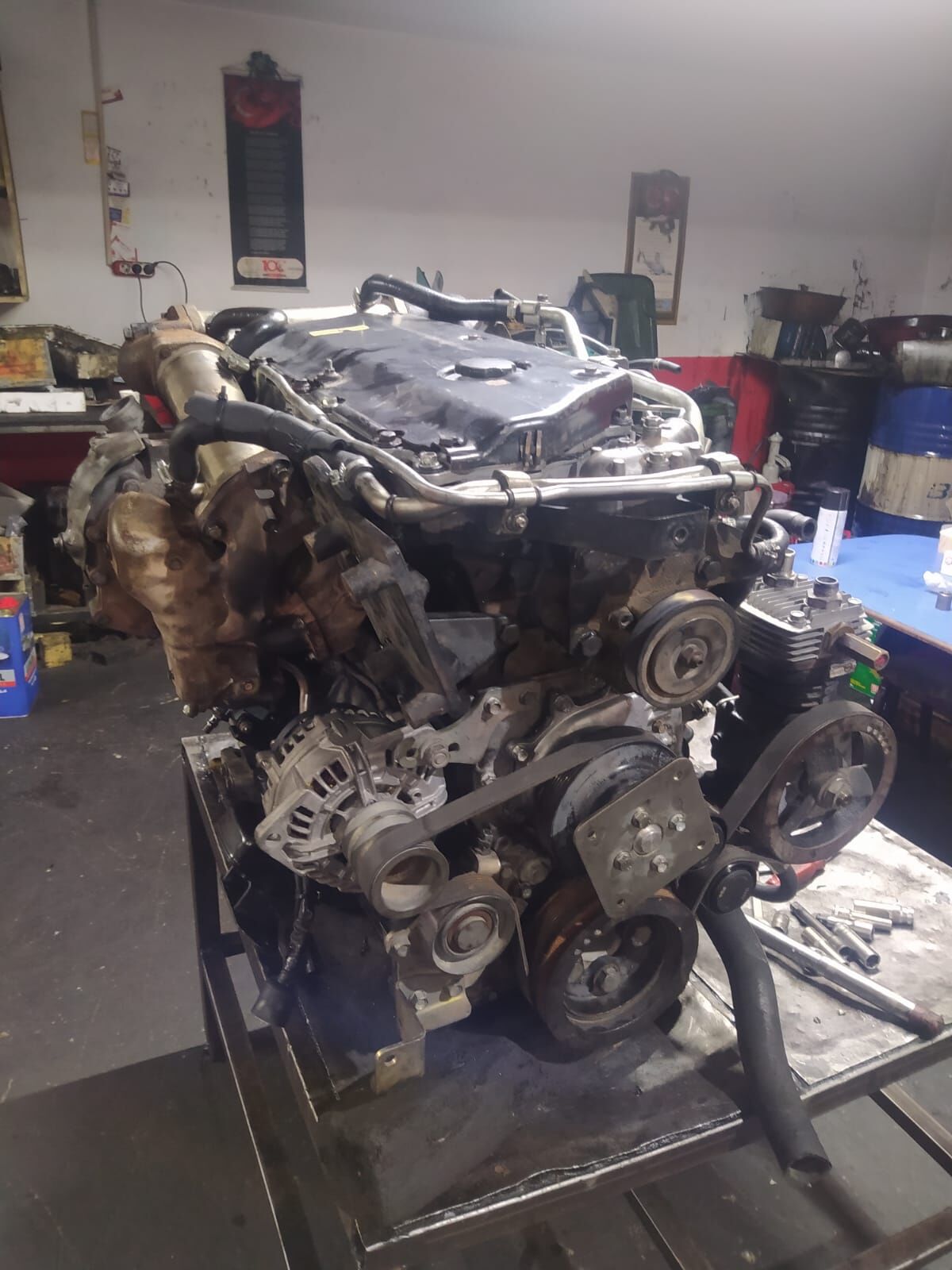 ÇIKMA KOMPLE MOTOR NOVO 8LONG 10LONG 3D NOR NPR75 NOR86 4HK1