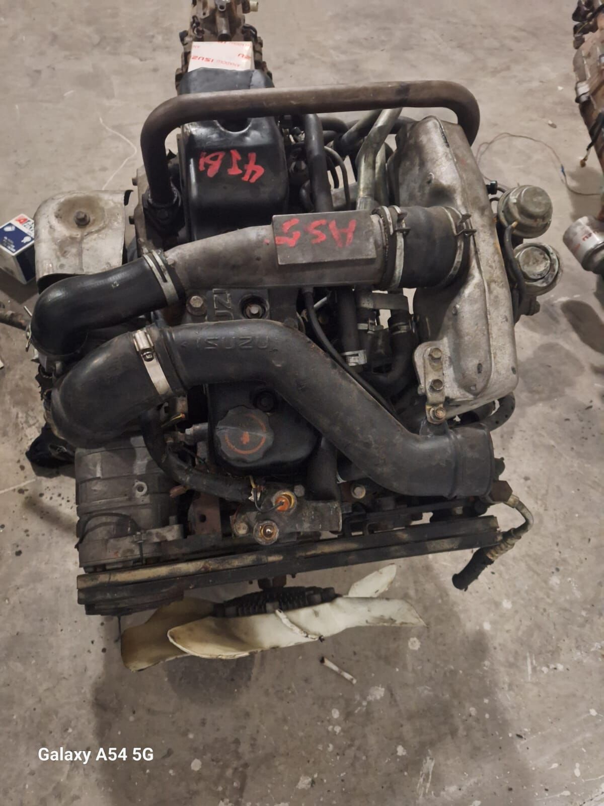 ÇIKMA MOTOR TFR TFR54 DMAX 4JB1 4JA1 4JJ1