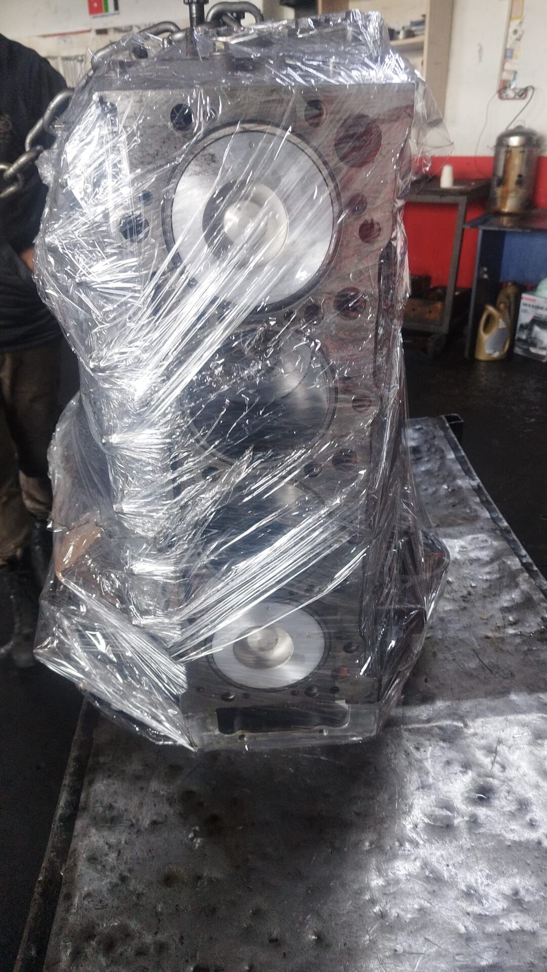 MOTOR YARIM NPR75 NOVO 8LONG 10LONG 3D TORA CİTİBÜS TURKUAZ 4HK1