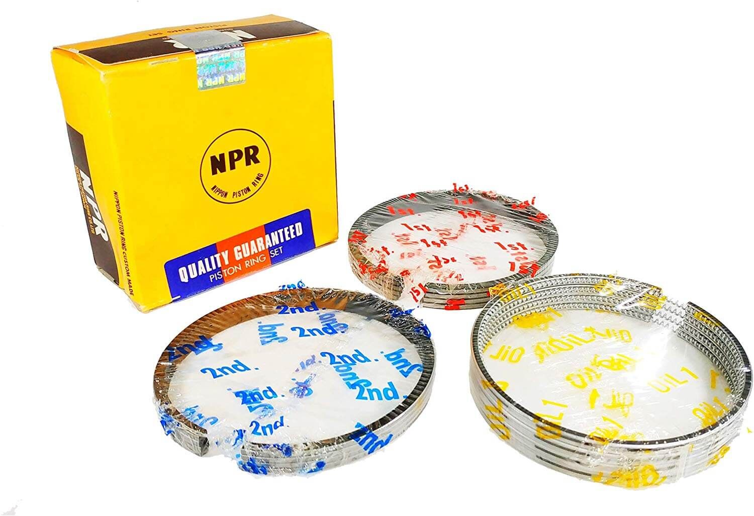 PİSTON SEGMAN SETİ TAKIM (NPR MARKA ) (1 MOTORLUK) NPR71 NPR75 4HG1 4HK1 ISUZU