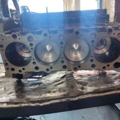 MOTOR YARIM 4HK1 NPR75 8LONG 10LONG 3D NOVO EURO6