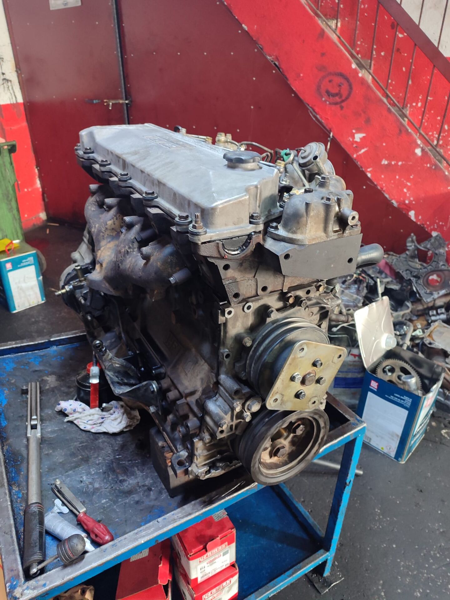 Çıkma Motor Rektefiyeli Npr66 Nkr Wide Şampiyon 4HF1