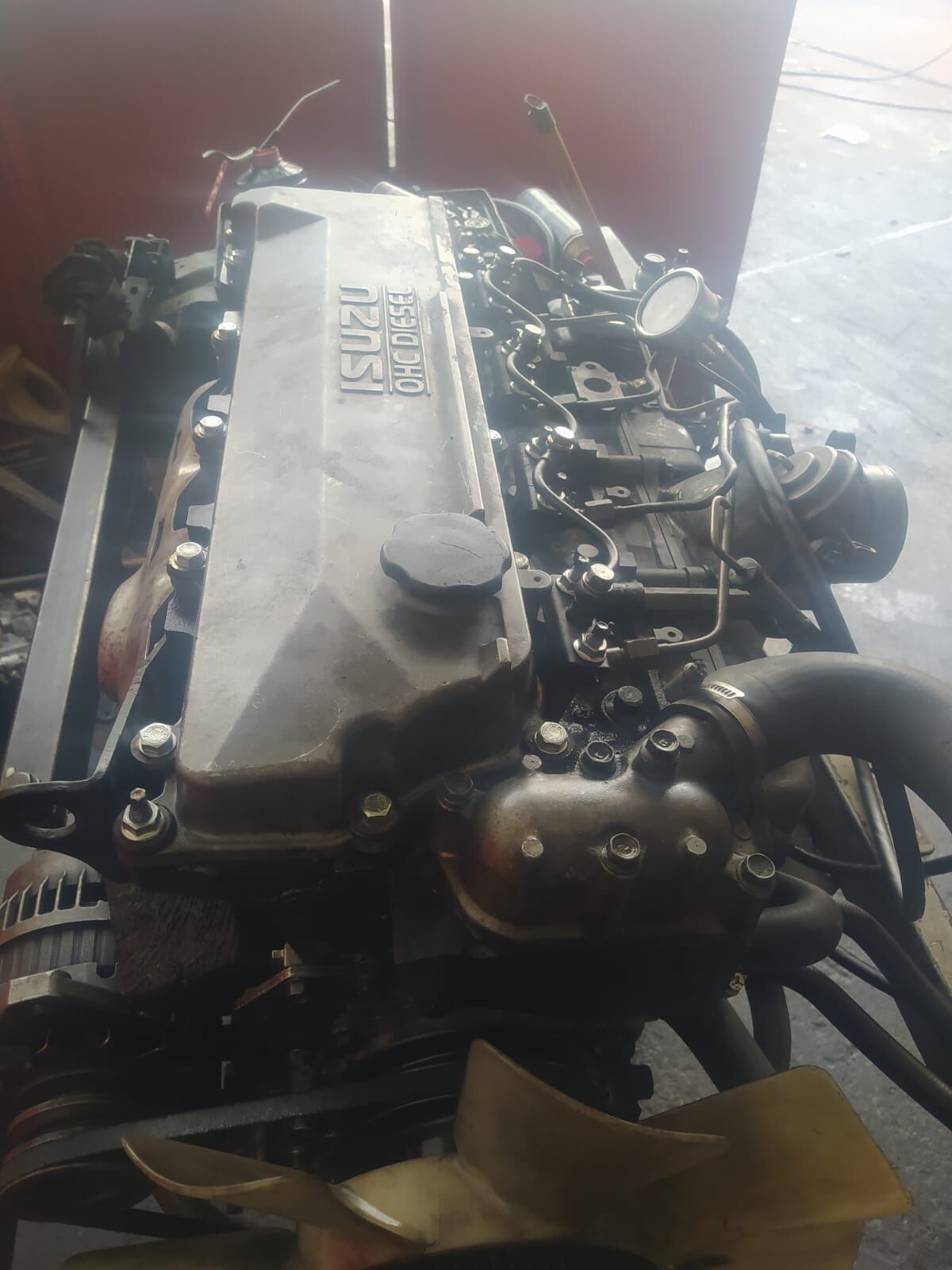 ÇIKMA MOTOR REKTEFİYELİ NPR66 ŞAMPİYON 4HF1