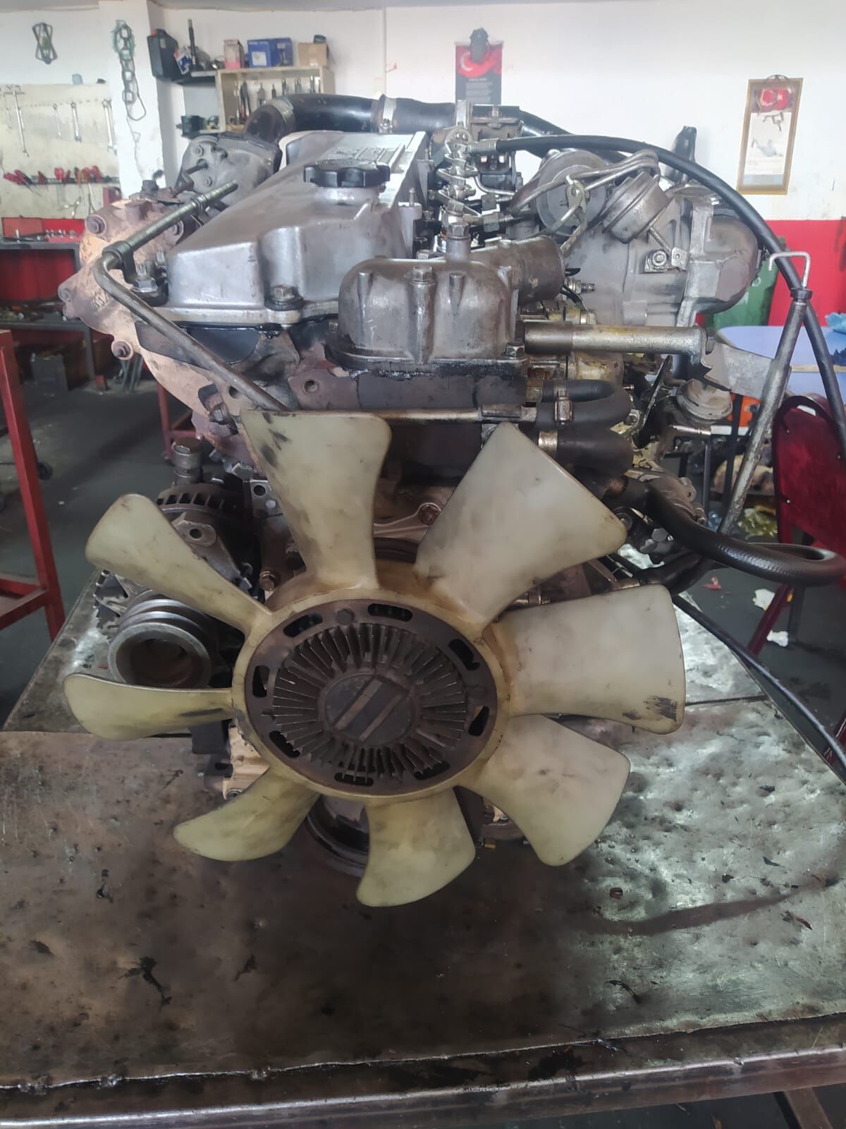 ÇIKMA MOTOR NPR71 URBAN ROYBUS 4HG1 ISUZU REKTEFİYELİ