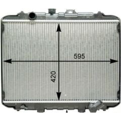 RADYATÖR SU H100 94-06 L300 MİNİBÜS BRAZING 25300-43820	HYUNDAİ - MİTSUBİSHİ
