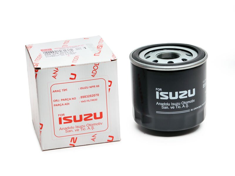 YAĞ FİLİTRESİ ISUZU NPR66,NPR71,NQR,NPR75,8LONG,10LONG,3D,NOVO,TURKUAZ,URBAN,ROYBUS,ROYAL,4HF1,4HG1,4HE1,4HK1 ORJ. 8983282070